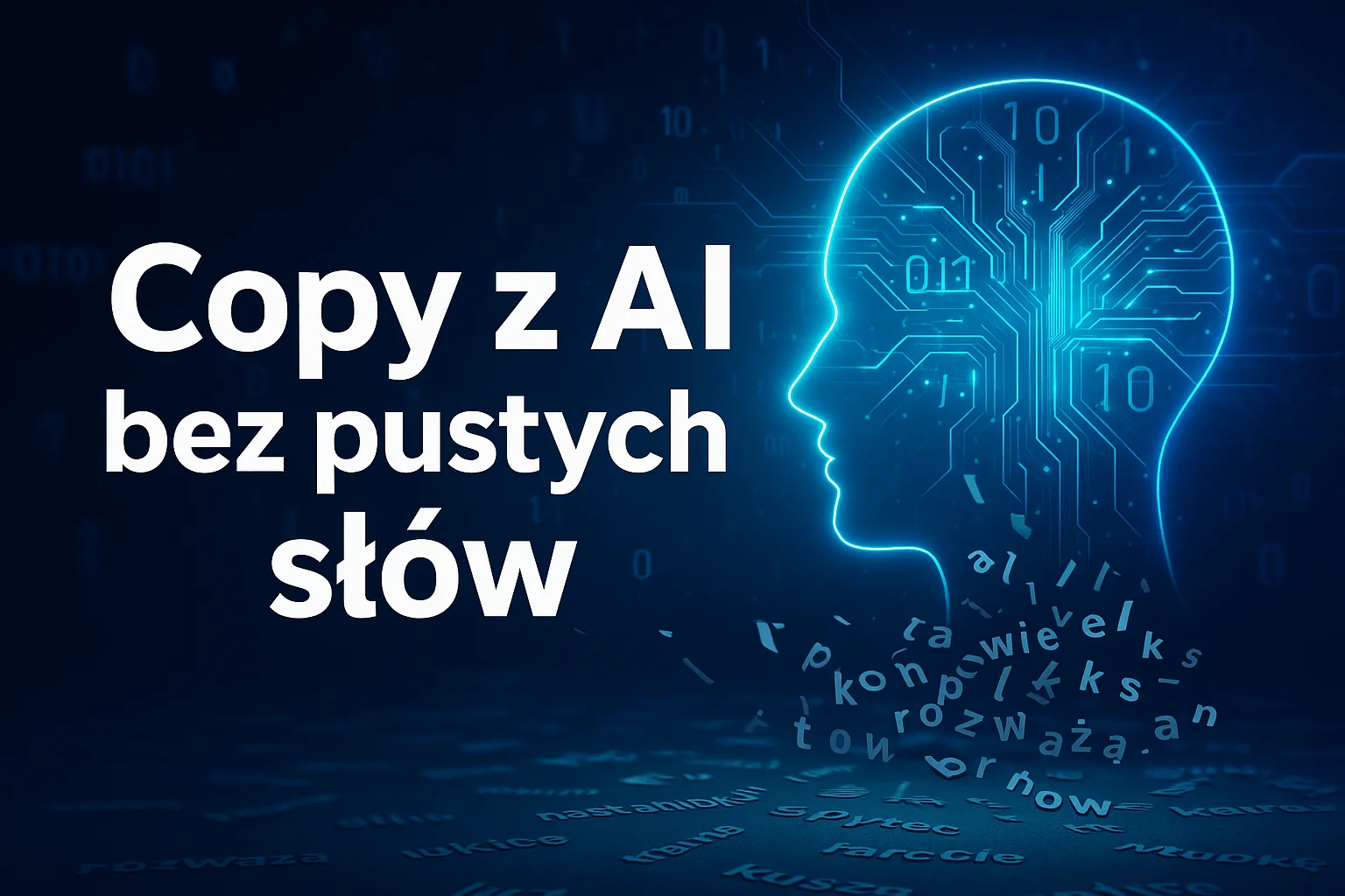 Copy z AI bez „pustych słów”
